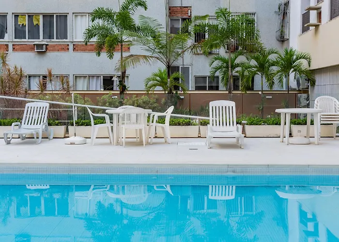 Flat Posto 6 Com Piscina - Copacabana Rio de Janeiro
